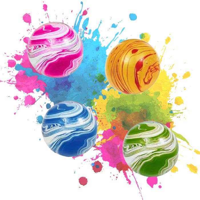 2" Squishy Slow Rise Swirl Orb Ball Sphere Sensory Squeeze Stress Relief Toy Fidget, Display of 12