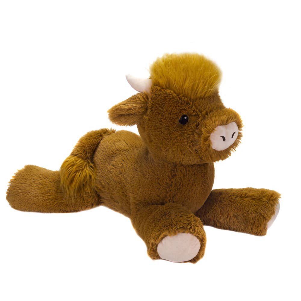 26" Jumbo Huggable Laydown Highland Cow