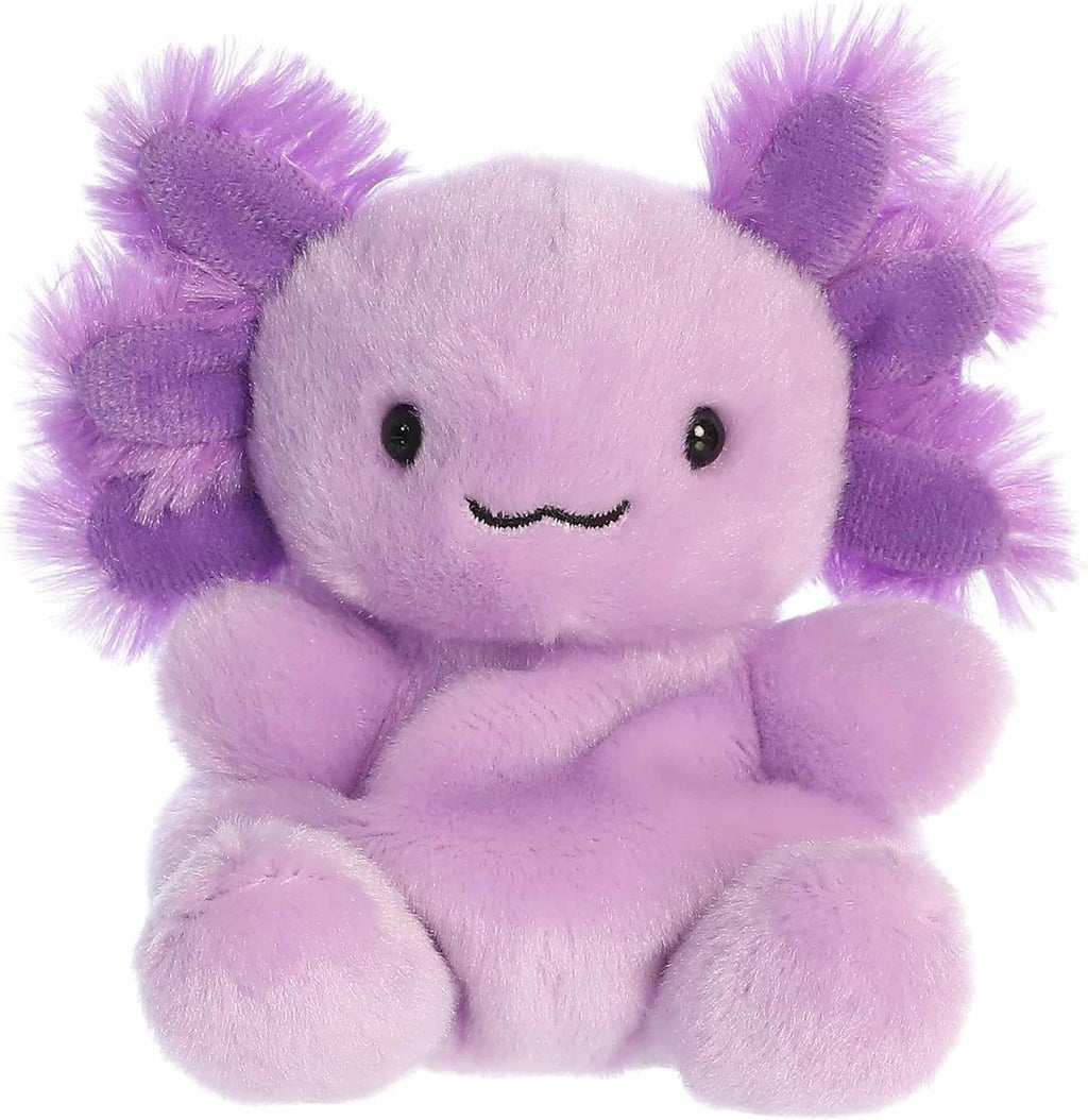 5" Plush Xavier Purple Axolotl Palm Pal