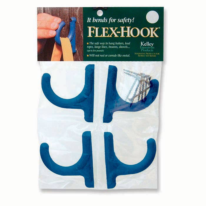 Navy 4-Pack Flex-Hooks