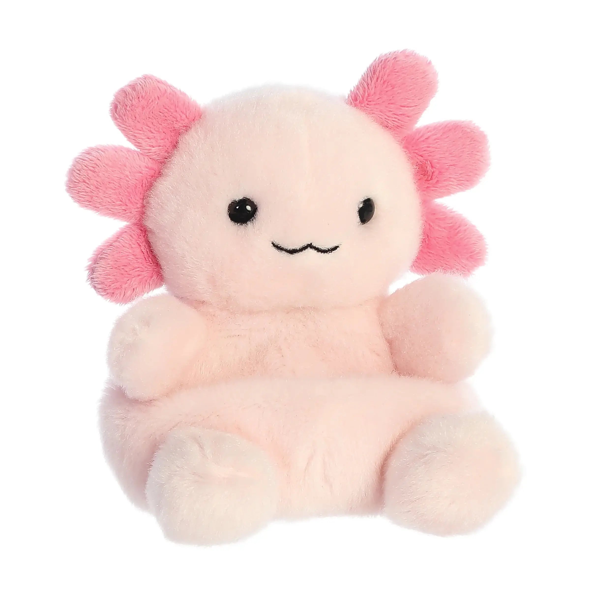 5" Plush Coral Ax Axolotl Palm Pal