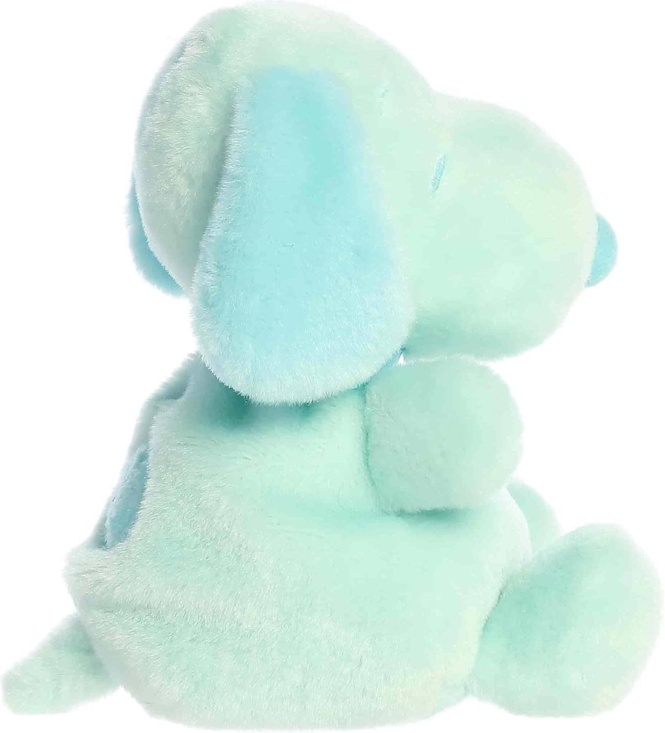 5" Plush Snoopy Color Collection Palm Pals Light Blue Teal