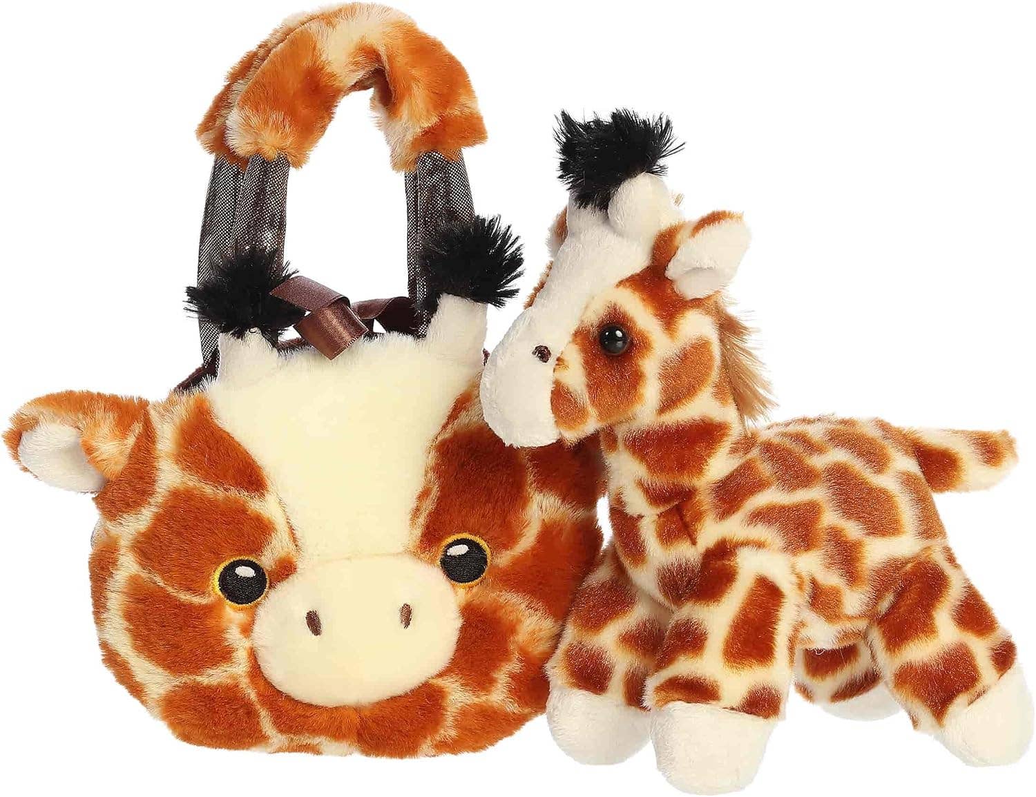8" Plush Fuzzy Face Giraffe Fancy Pals