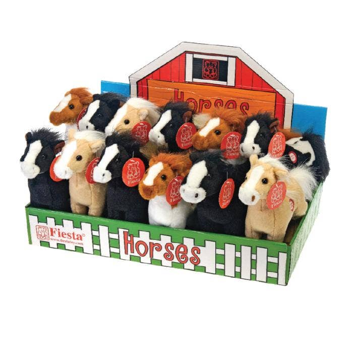 8" Horses W/ Sound In Barn, 12/display