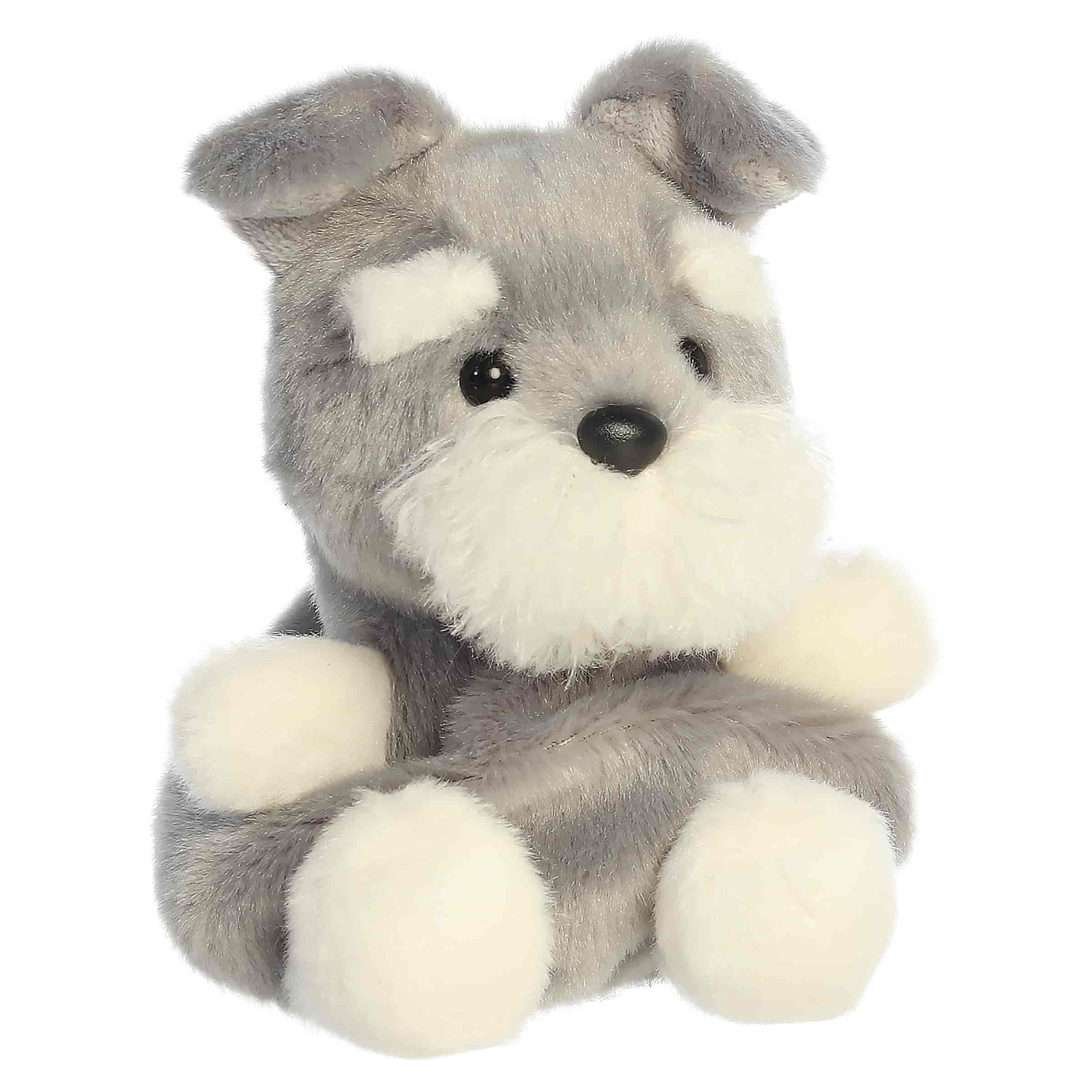5" Plush Korra Schnauzer Palm Pal