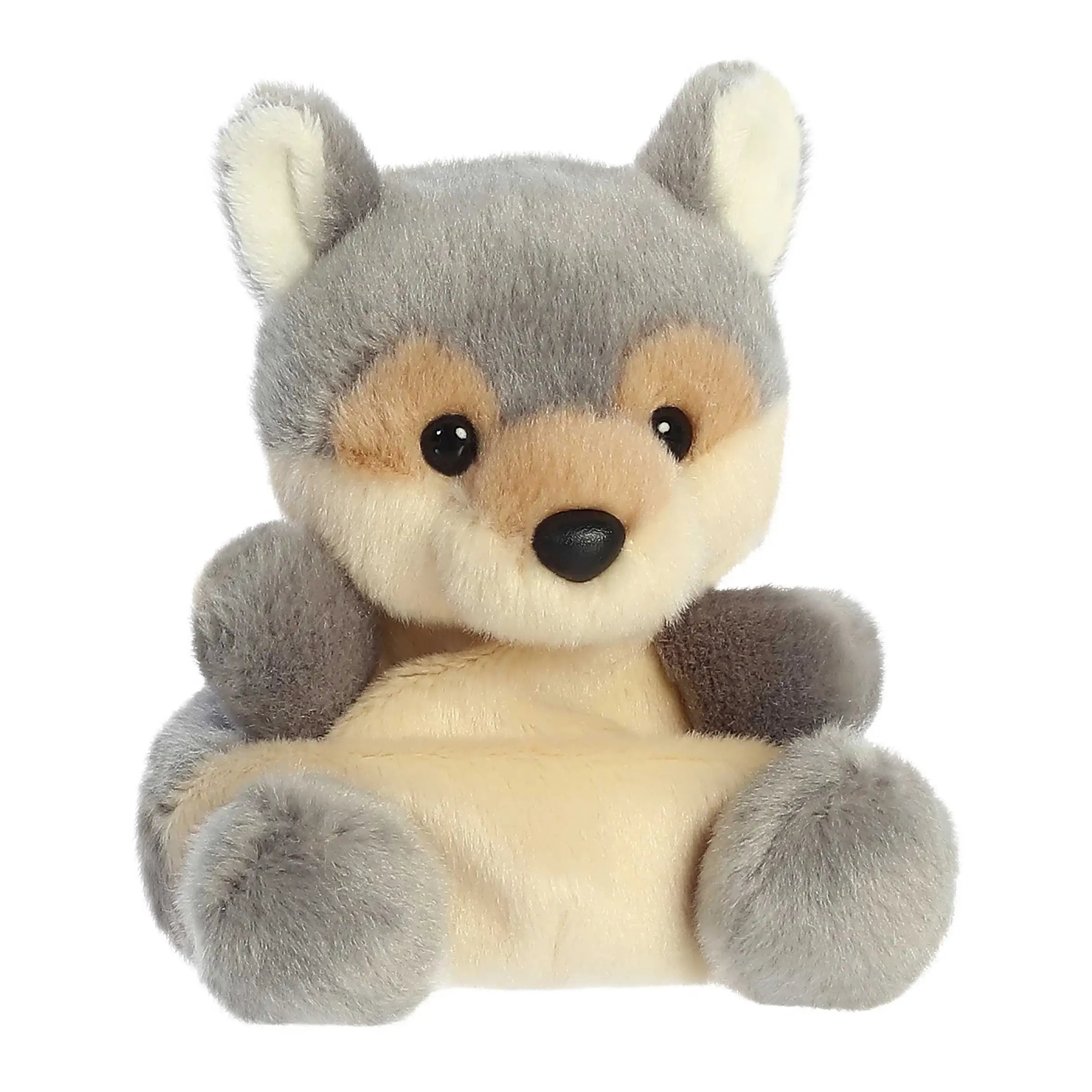 5" Plush Lucian Wolf Palm Pals
