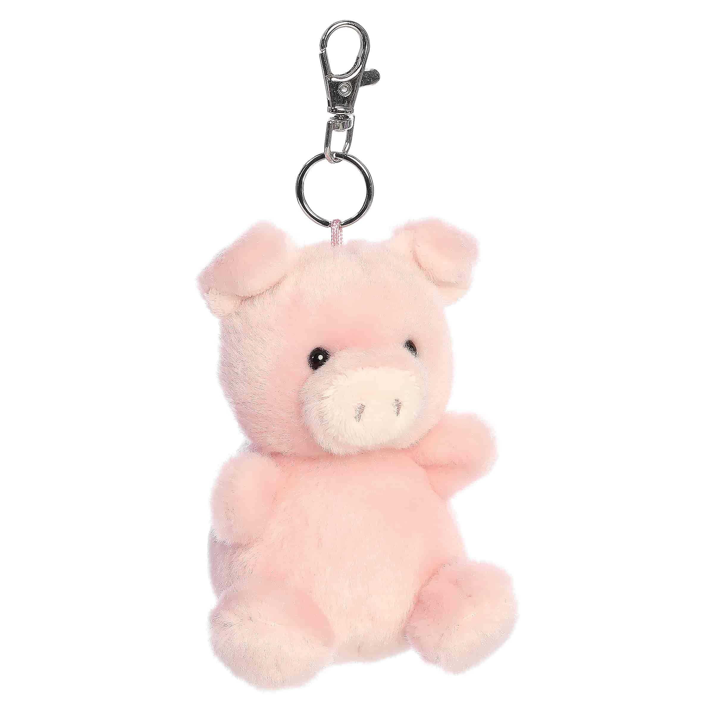 4" Plush Wizard Pig Palm Pals Clip-On