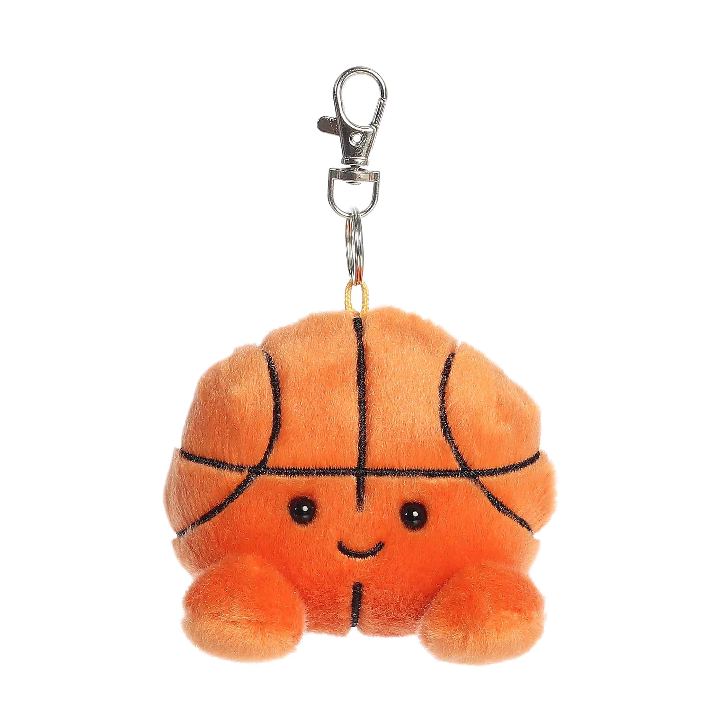 4" Plush Hoops Basketball Palm Pals Clip-On