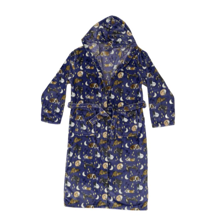 Sleeping Dogs Purple Robe, L/XL