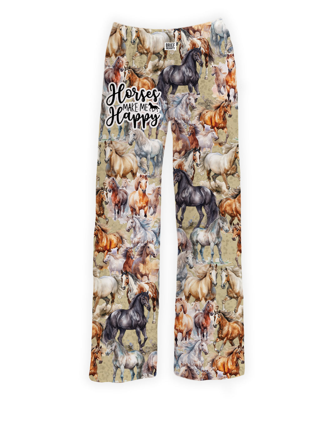 Horses Make Me Happy Lounge Pants