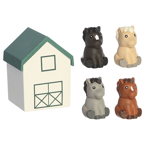 2.75" Grow Horse Stable, Display of 12