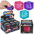 2" Sugar Squeezy Dice Sensory Toys, Display of 12