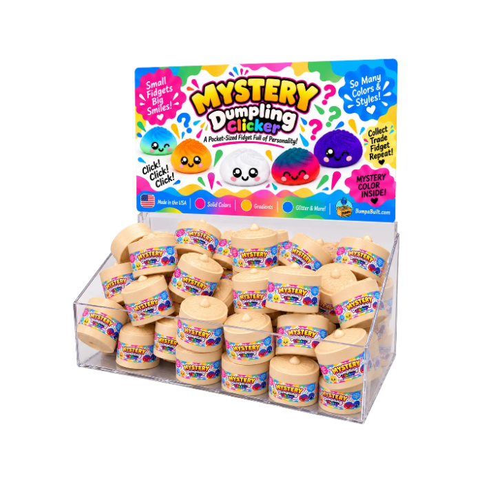 Mystery Dumpling Clicker 5 Pack