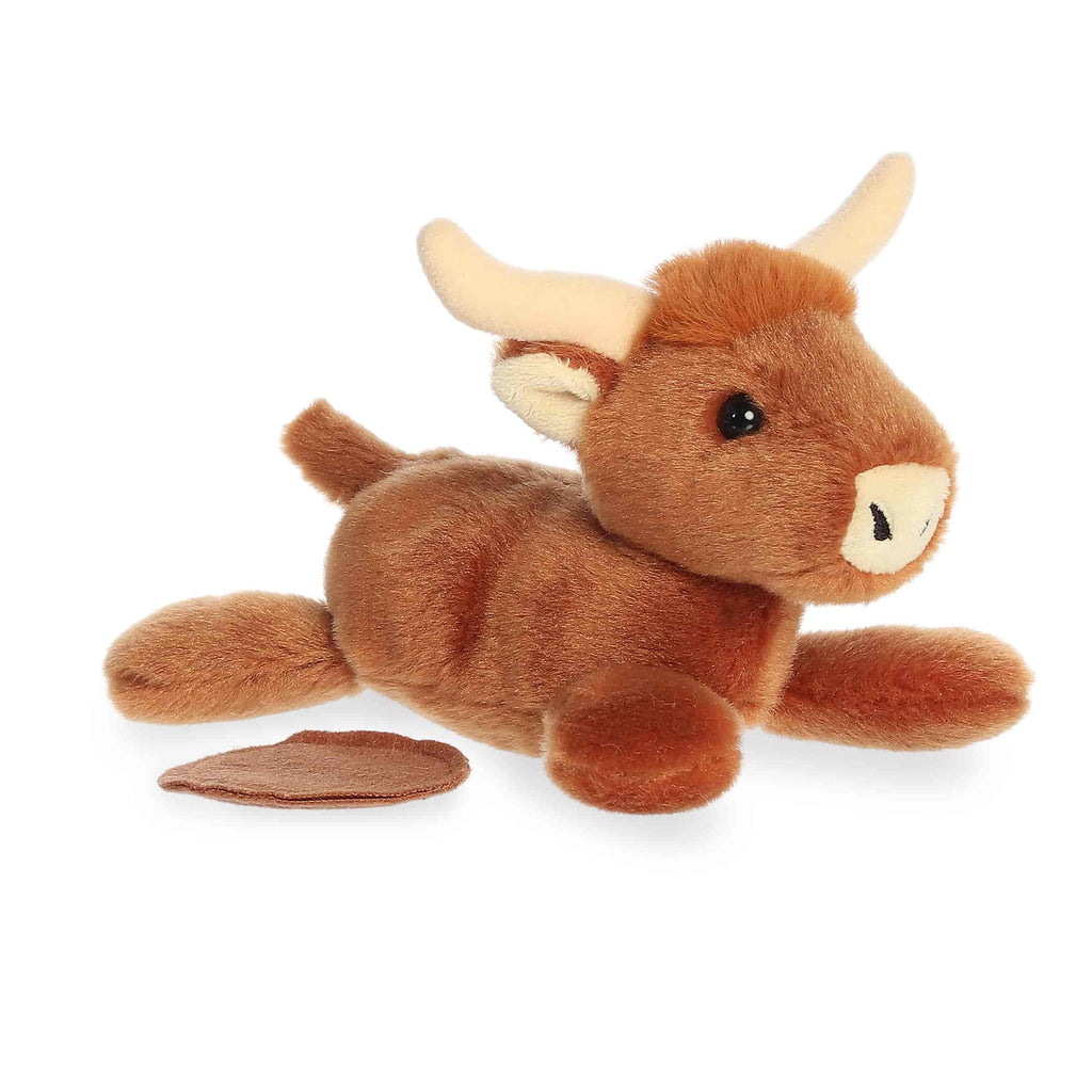 6" Plush Haddow Highland Cow Shoulderkin