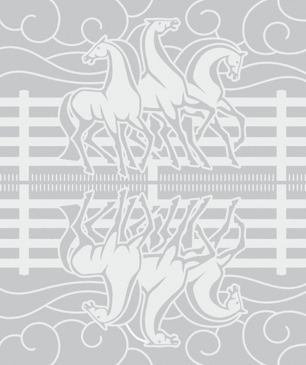 Equus Amor Horses Throw Blanket 60" x 72"