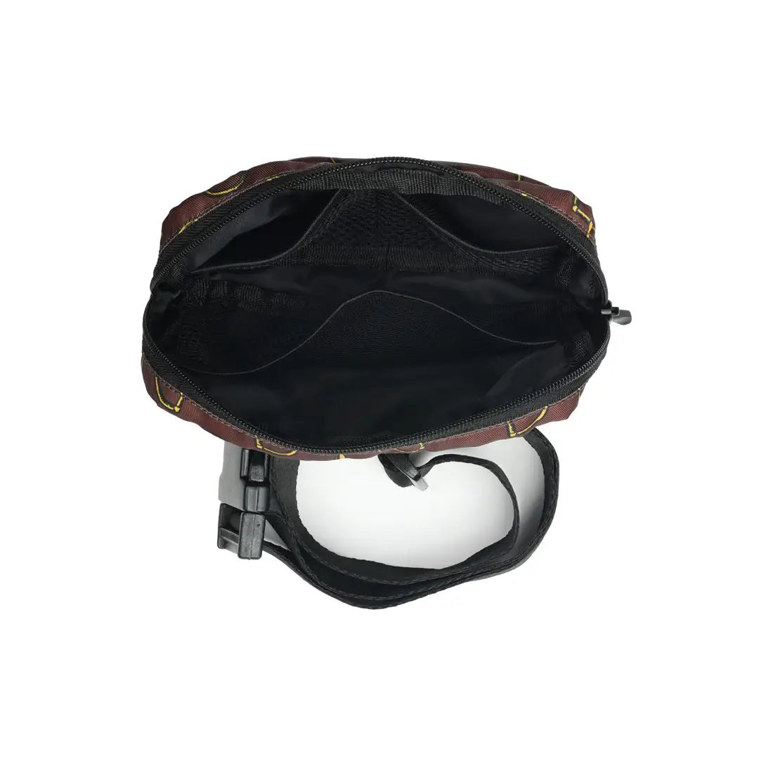 Vintage Snaffle Bit Crossbody Waist Bag, Brown