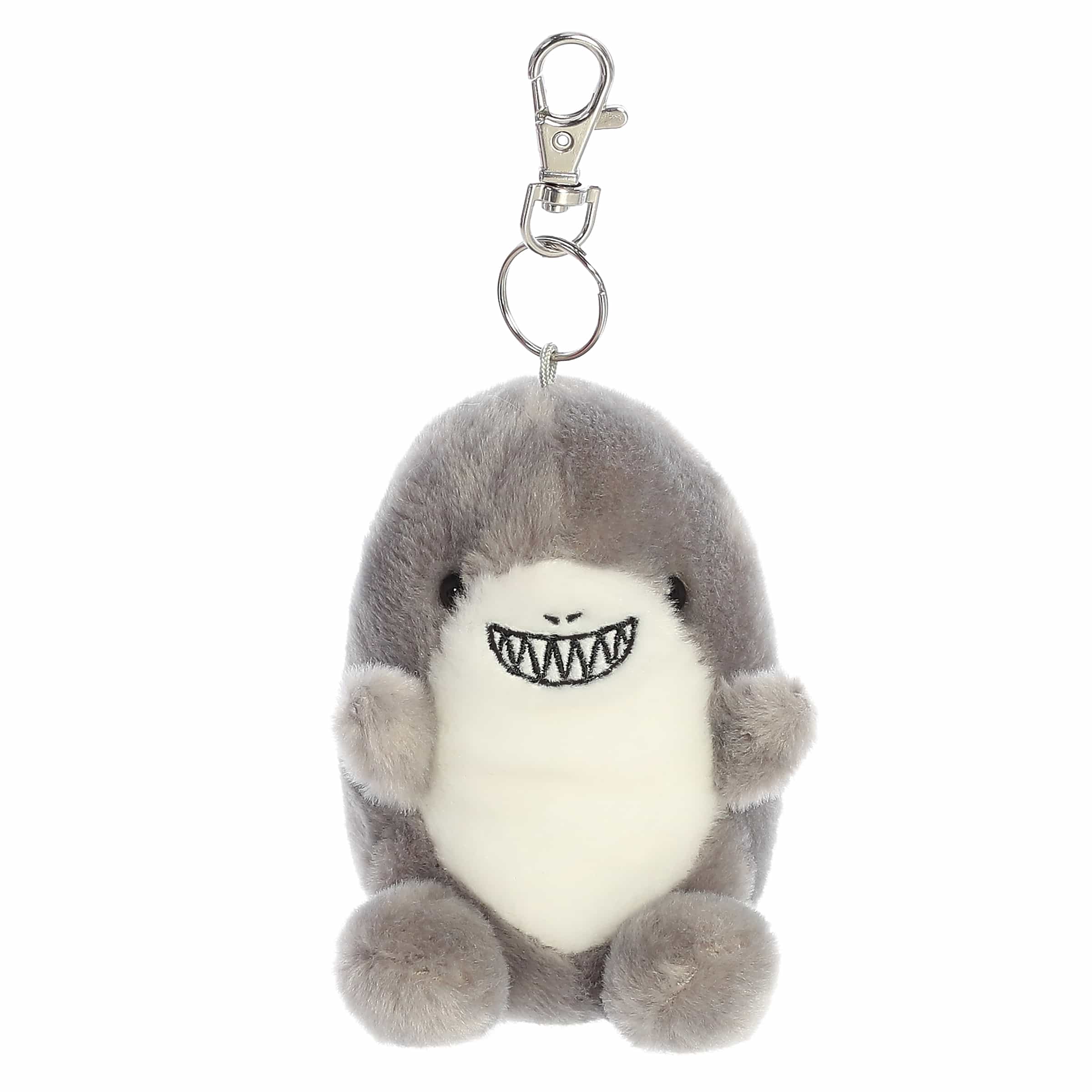 4" Plush Chomps Shark Palm Pals Clip-On