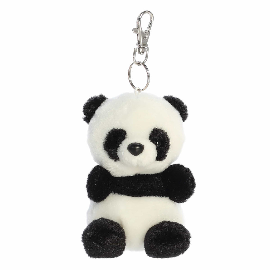 4" Plush Bamboo Panda Palm Pals Clip-On