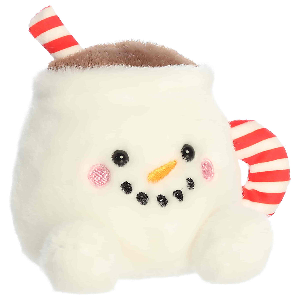 5" Plush Briggs Snowman Cocoa Palm Pals