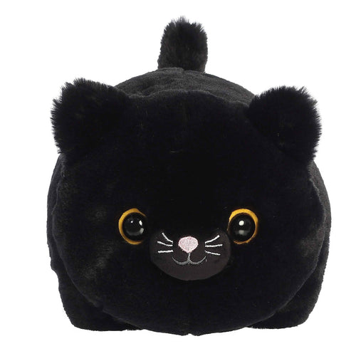 10" Plush Chunky Bella Black Cat