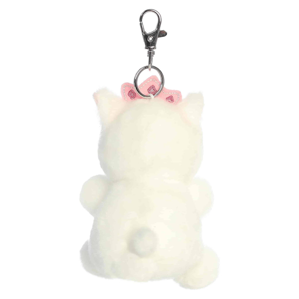 4" Plush Priscilla Princess Kitty Palm Pals Clip-On