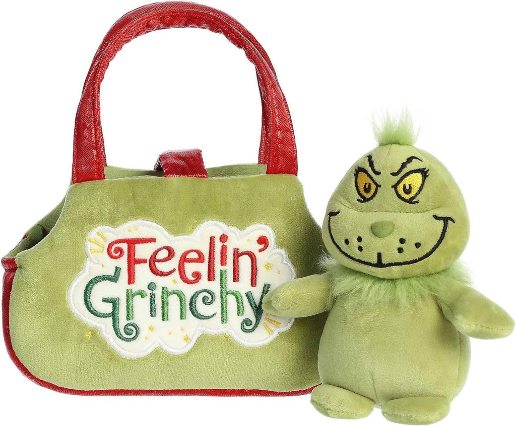 8" Plush Feeling Grinchy Plush Purse