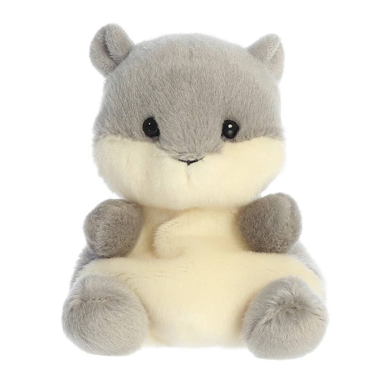 5" Plush Gus Grey Squirrel Palm Pals