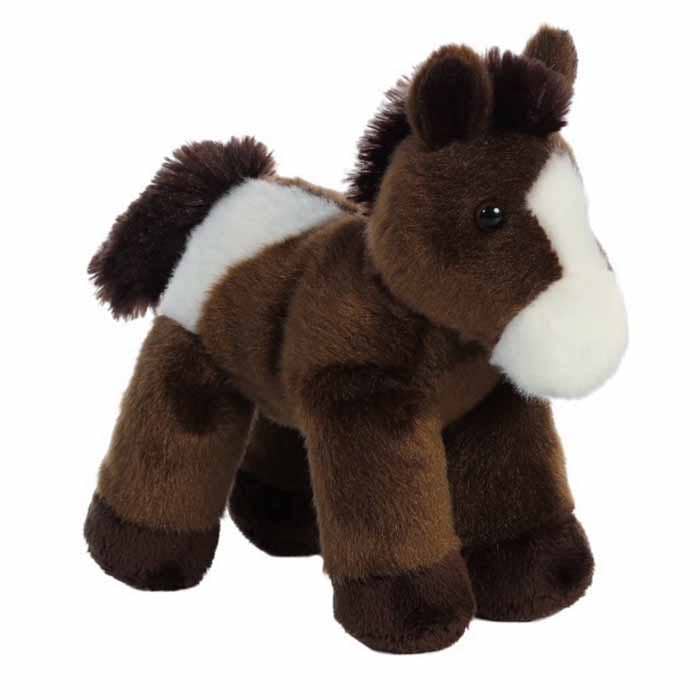 8" Plush Mini Flopsie Paint Horse