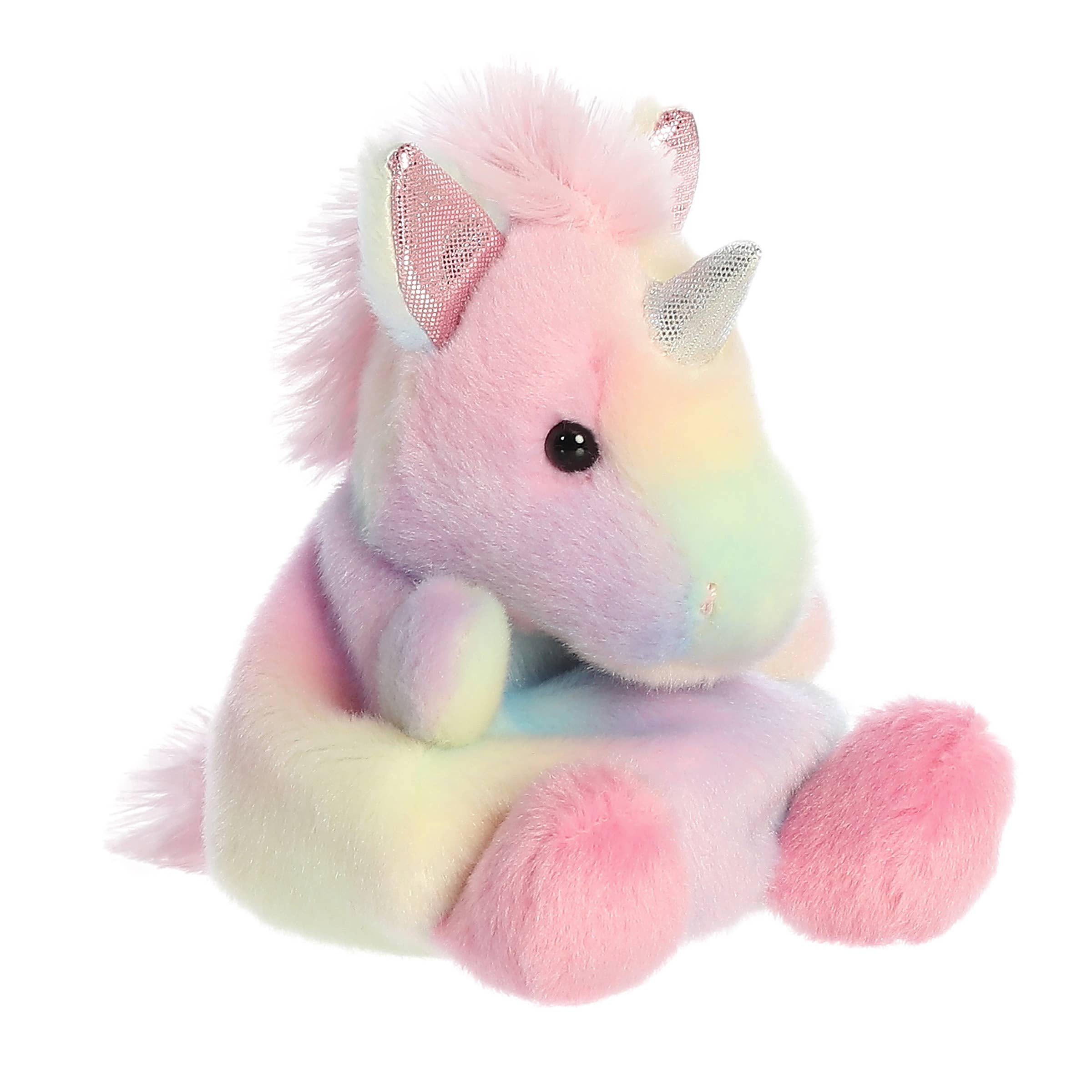 5" Plush Sorbet Unicorn Palm Pal