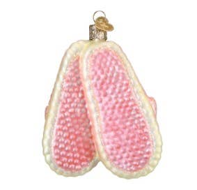 Ornament - Cat Lady Slippers, 4.25"