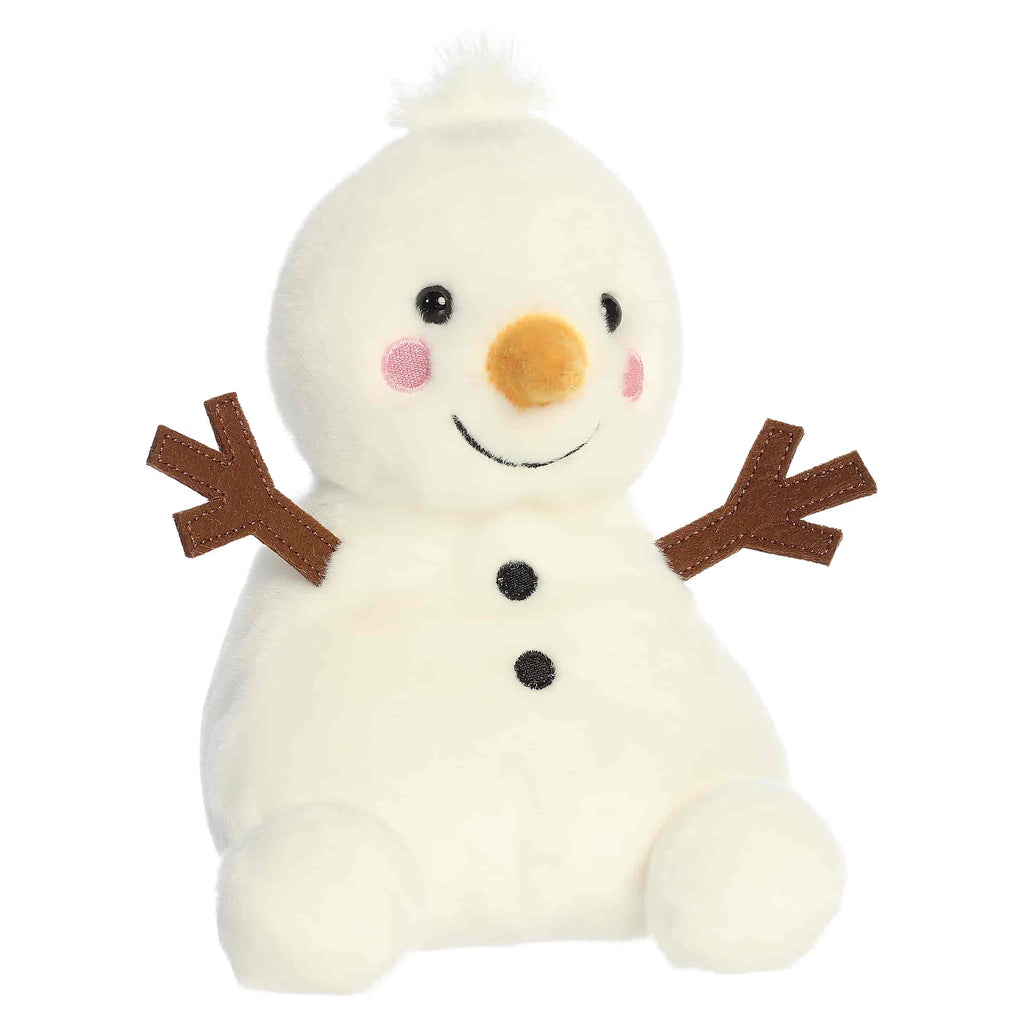 13" Plush Twig Snowman Party-Sized Palm Pals