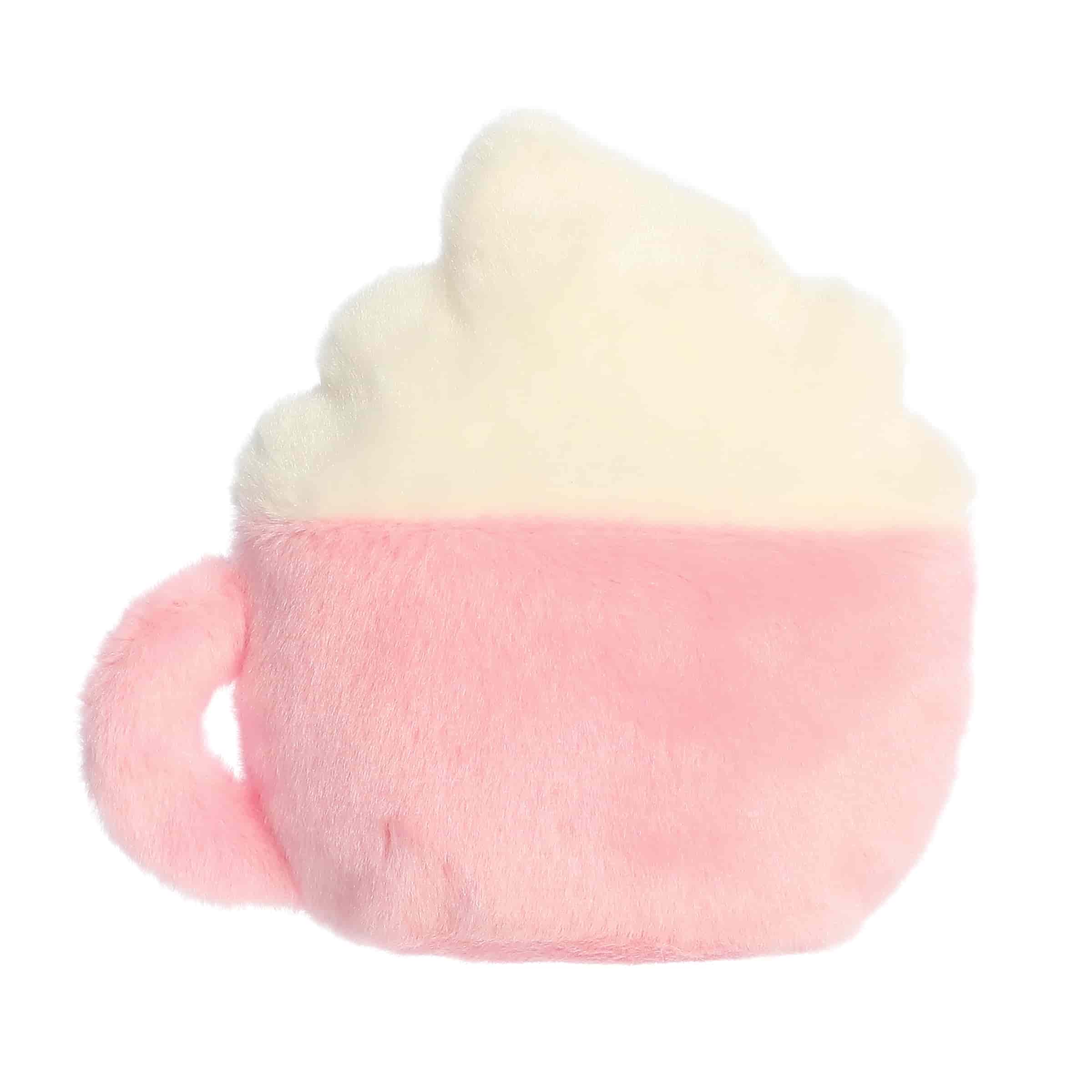 5" Plush Harper Heart Latte Palm Pal