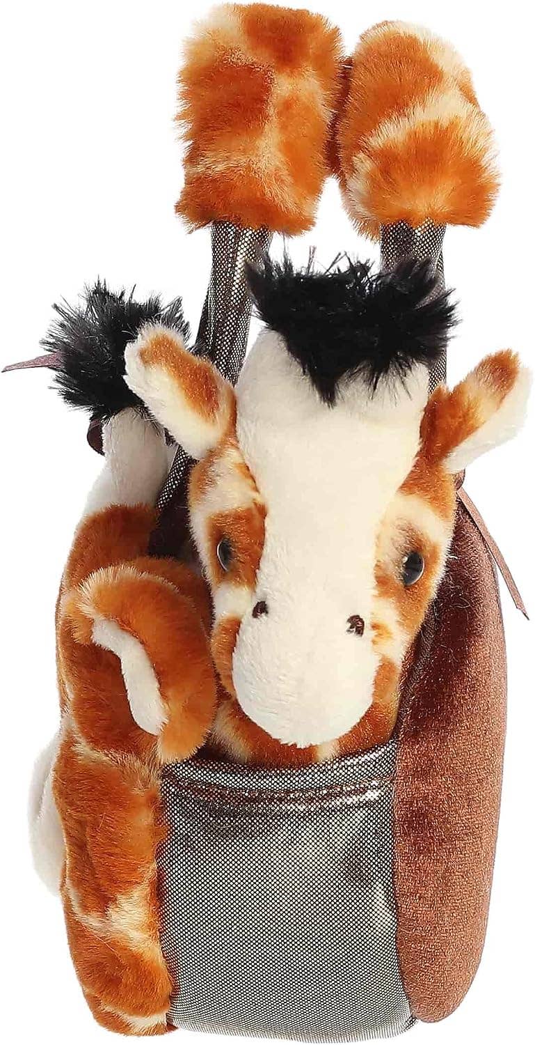 8" Plush Fuzzy Face Giraffe Fancy Pals