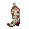 Ornament - Cowgirl Christmas Boot, 4"