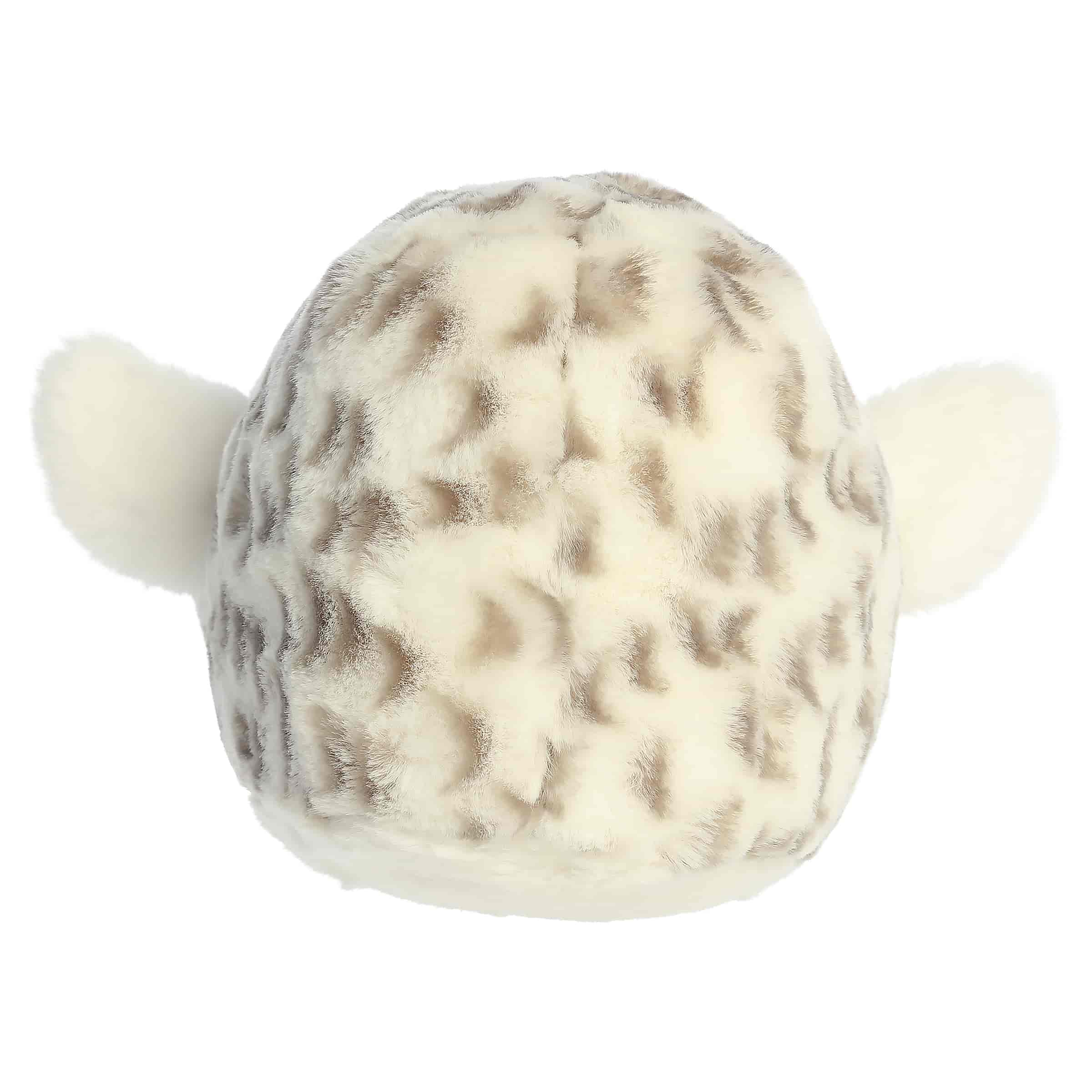 10" Plush Chunky Octavia Snowy Barn Owl