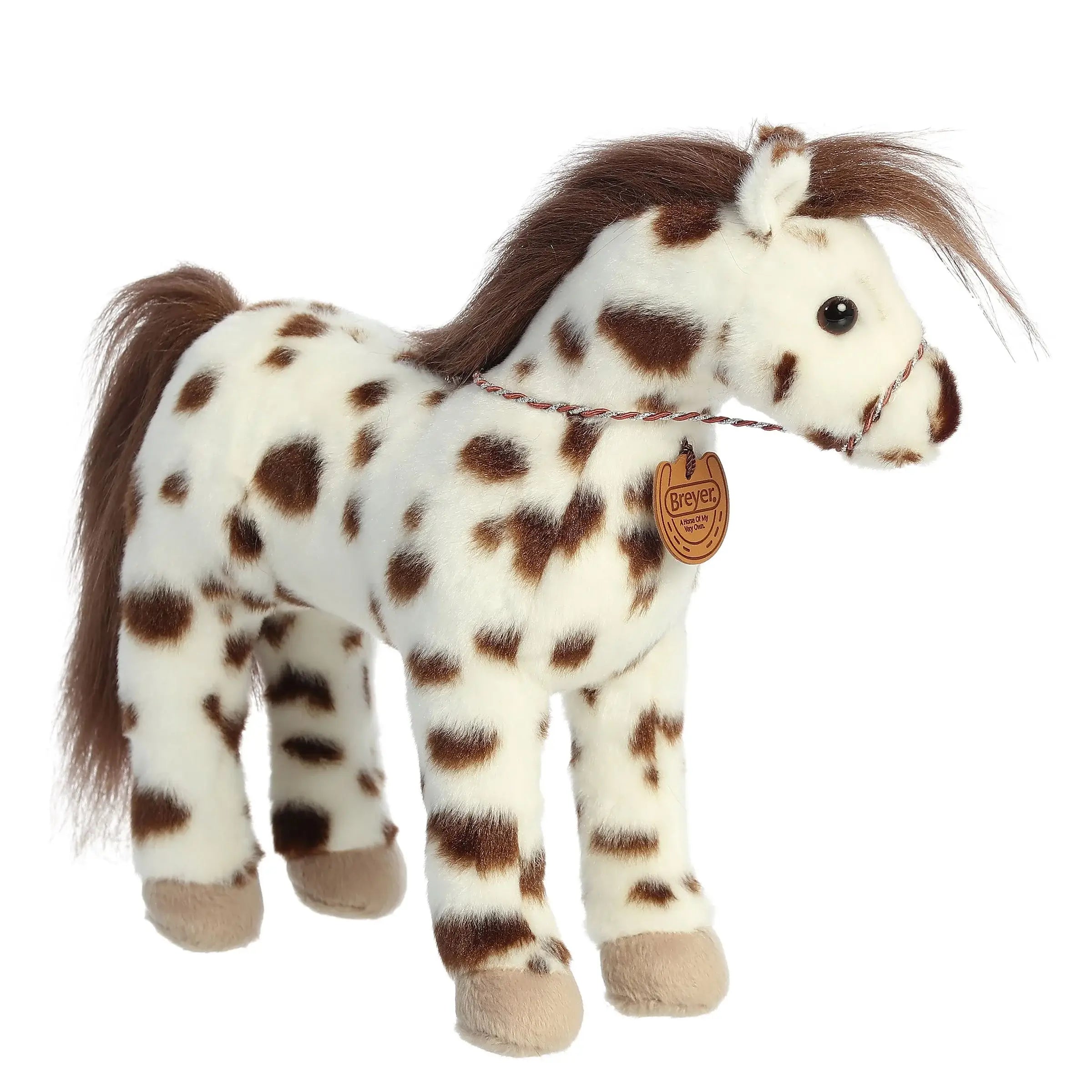 13" Plush Breyer Showstoppers Horse, Knabstrupper