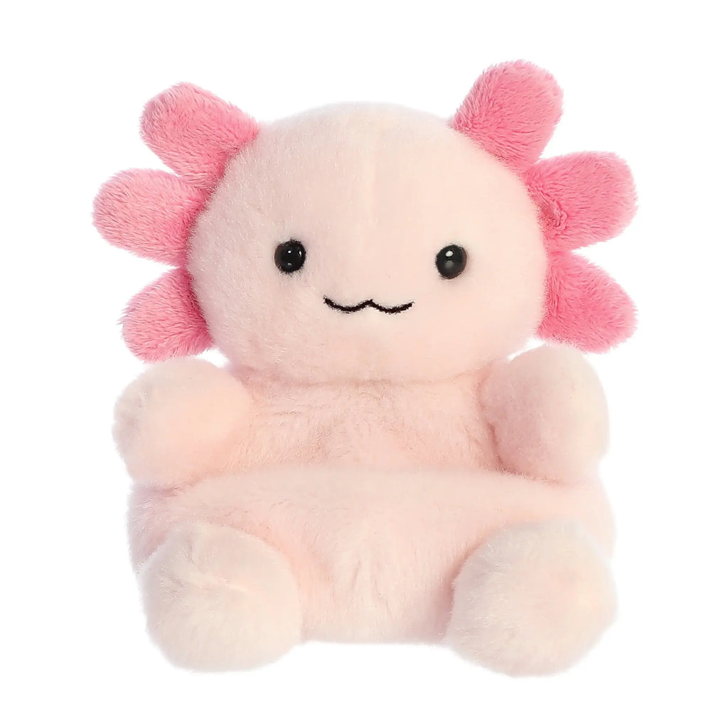 5" Plush Coral Ax Axolotl Palm Pal