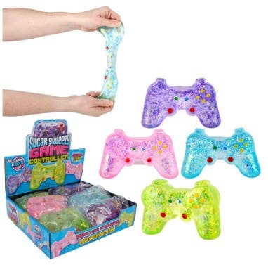 4.5" Sugar Squeezy Game Controller Sensory Toys, Display of 12