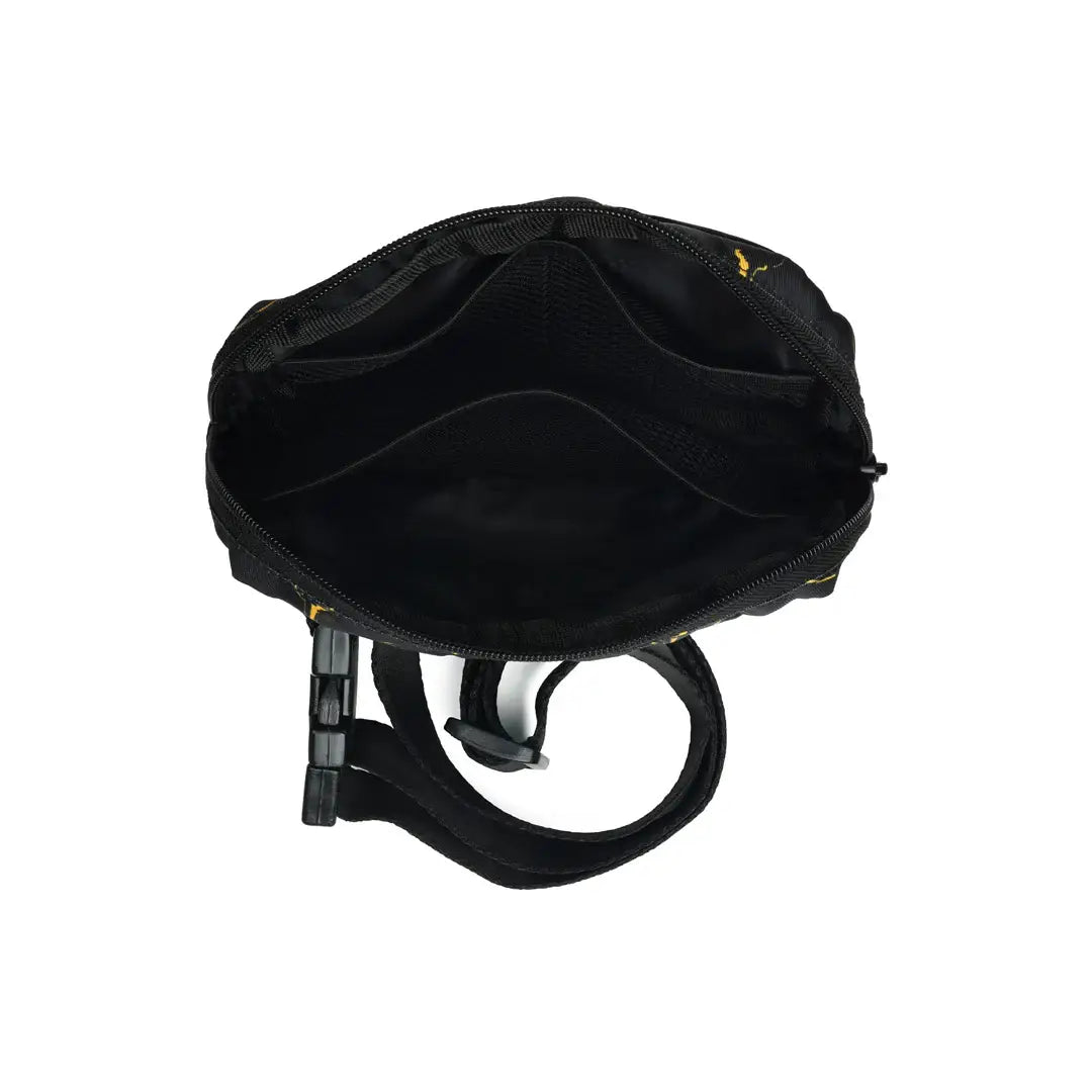 Vintage Snaffle Bit Crossbody Waist Bag, Black