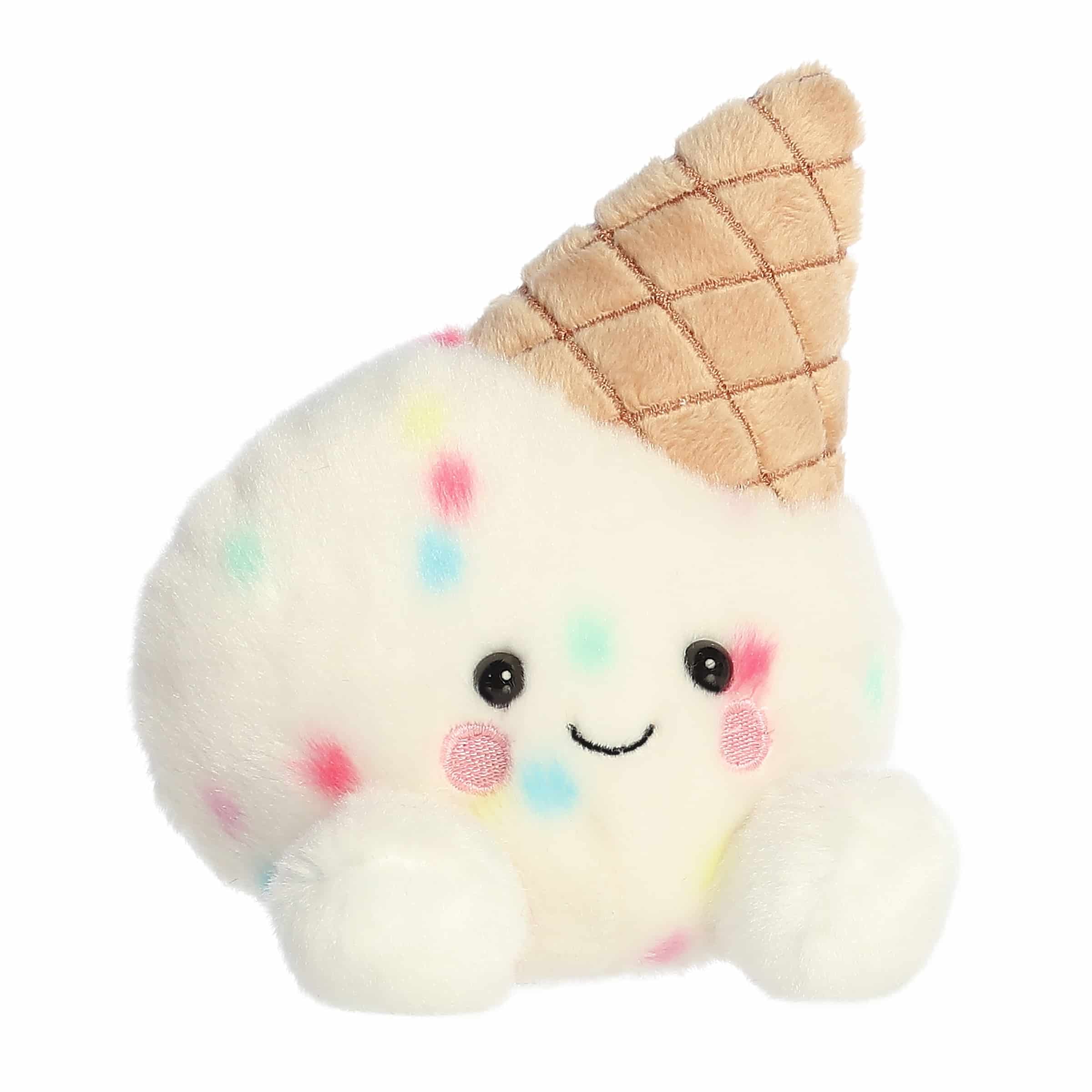 5" Plush Sprinkle Ice Cream Palm Pals