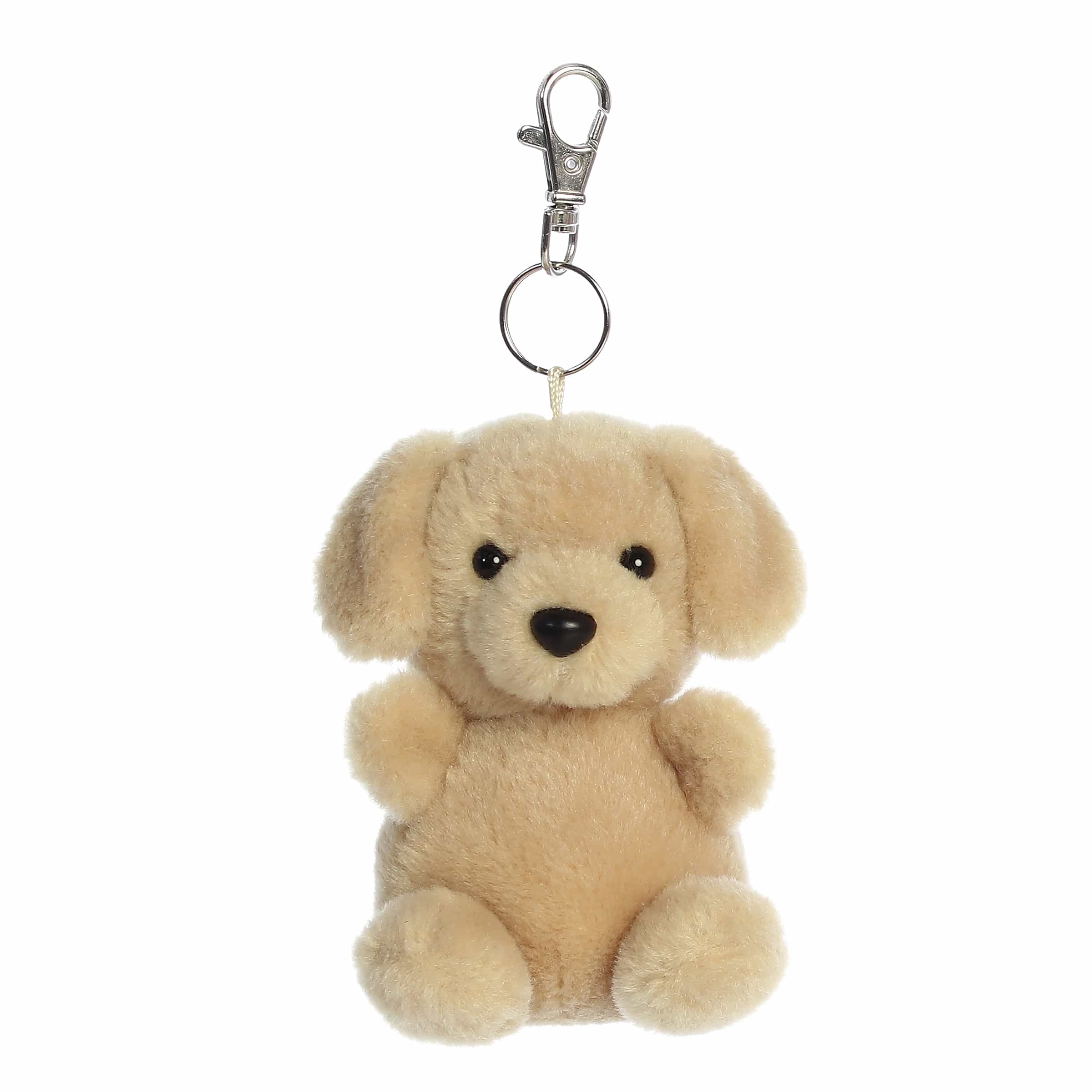 4" Plush Sunny Lab Palm Pals Clip-On