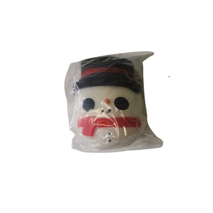 3" Christmas Squish Stretch Cream Filled Sensory Toys, Display of 12