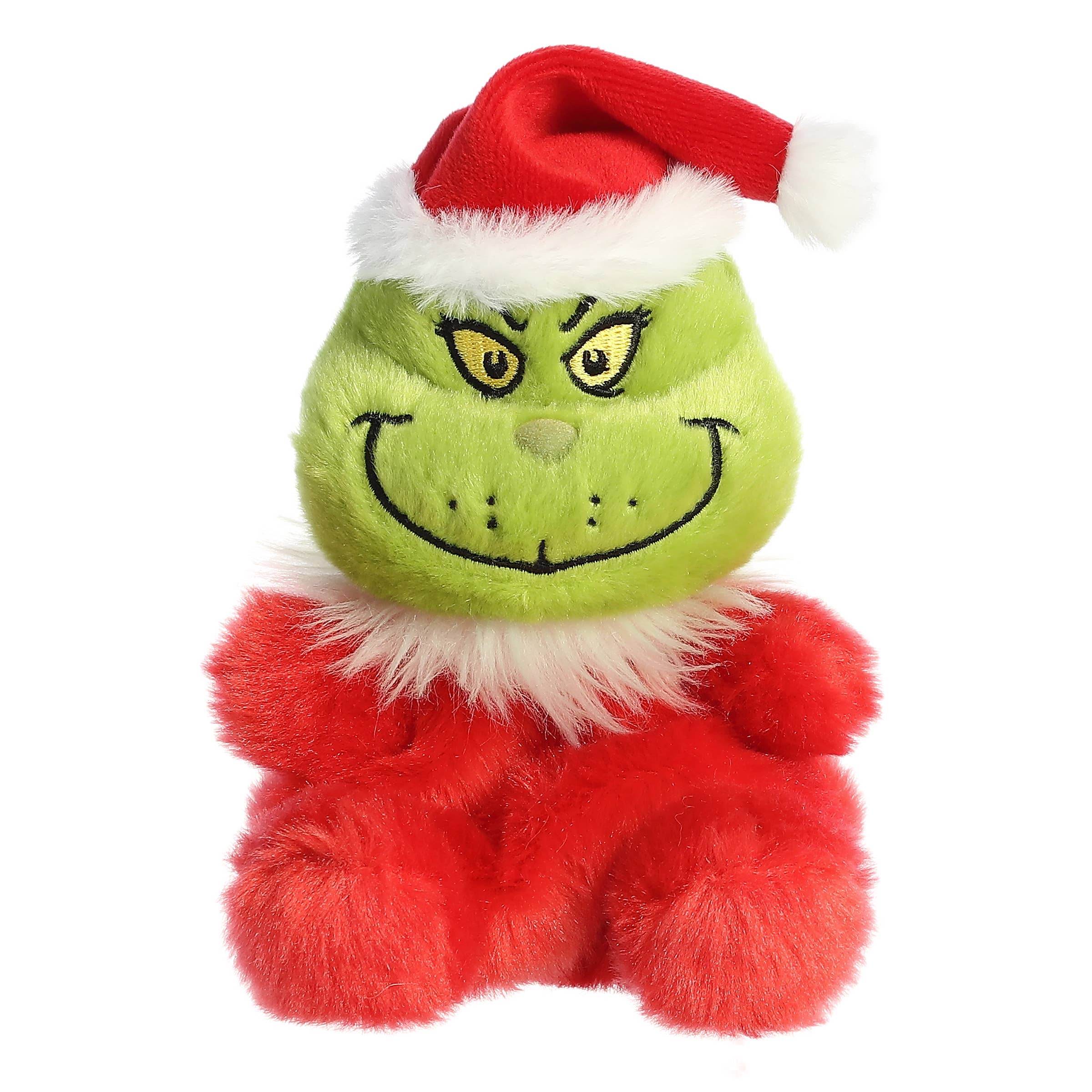 5" Plush Santa Grinch Palm Pal