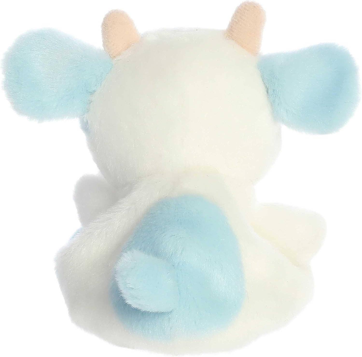 5" Plush Skyla Blueberry Cow Palm Pal