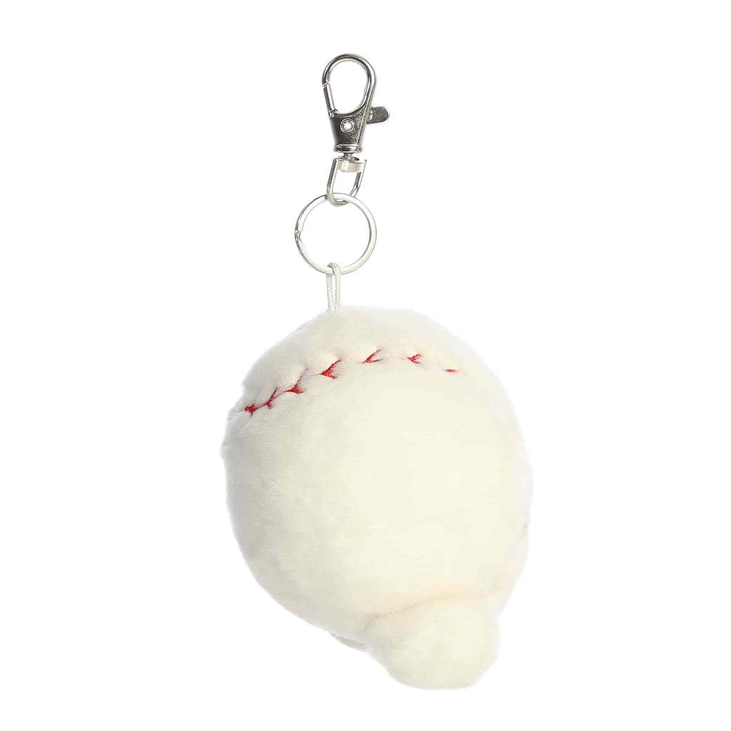 4" Plush Slugger Baseball Palm Pals Clip-On