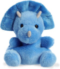 5" Plush Tank Triceratops Palm Pals
