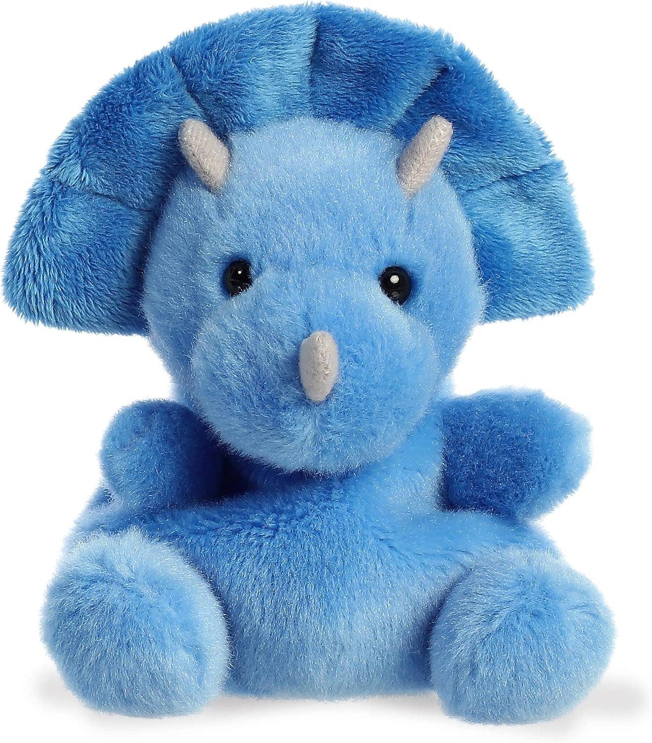 5" Plush Tank Triceratops Palm Pals