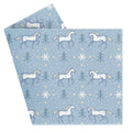Snowy Pines Horse Throw Blanket 60" x 72"
