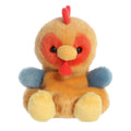 5" Plush Rocky Red Rooster Palm Pal