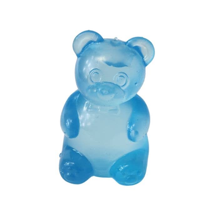 3.15" Squishy Slow Rise Gummy Bear Sensory Squeeze Stress Relief Toy Fidget, Display of 12